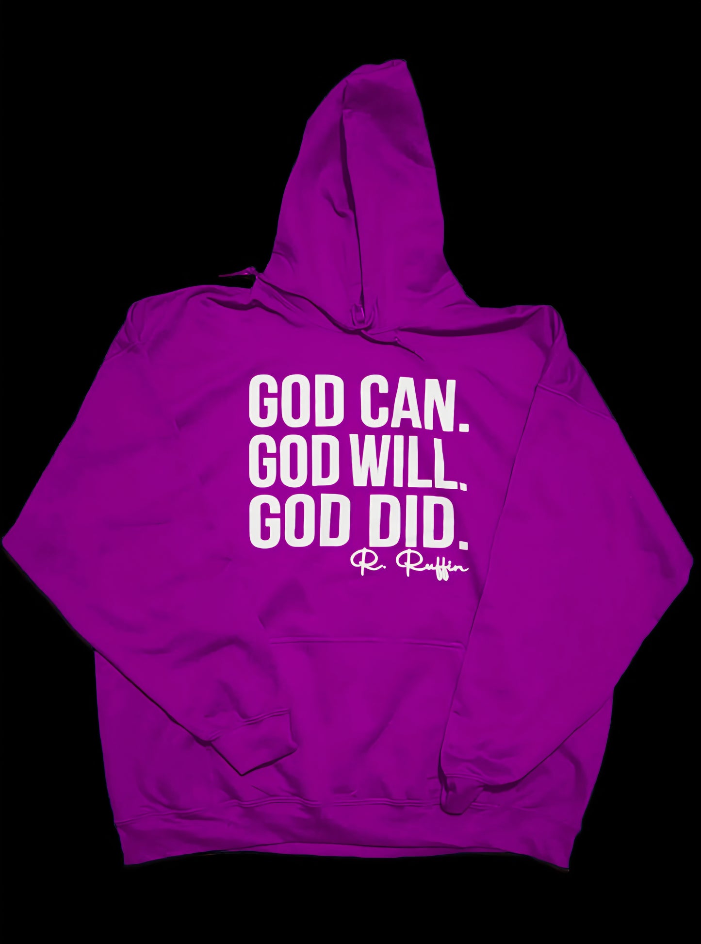 Gildan Cotton God Can Hoodie
